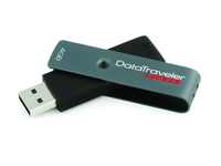KINGSTON���h�yDataTraveler Locker 4GB�H����(256-bit AES�[�K)