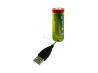 GN奇恩LED手電筒鋰充電池(附USB充電頭)(3AAA)