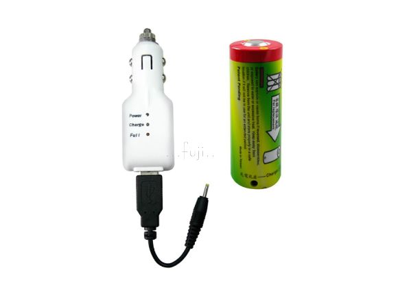 GN奇恩LED車充手電筒鋰電池組(車用USB充電器)(C3AAA)