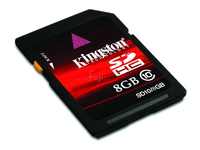 KINGSTON金士頓CL10高速8GB SDHC記憶卡