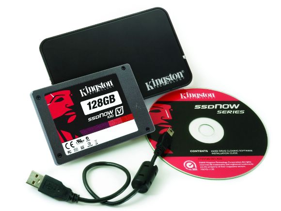 KINGSTON���h�y128GB SSDNow G3 V100�T�A�w��NB�ɯŮM��զX(SV100S2N/128G)