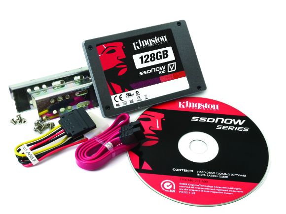 KINGSTON���h�y128GB SSDNow G3 V100�T�A�w��PC�ɯŮM��զX(SV100S2D/128G)