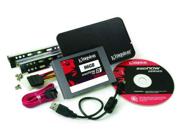 KINGSTON���h�y96GB SSDNow G3 V+ 100�T�A�w�ФɯŮM��զX(SVP100S2B/96G)