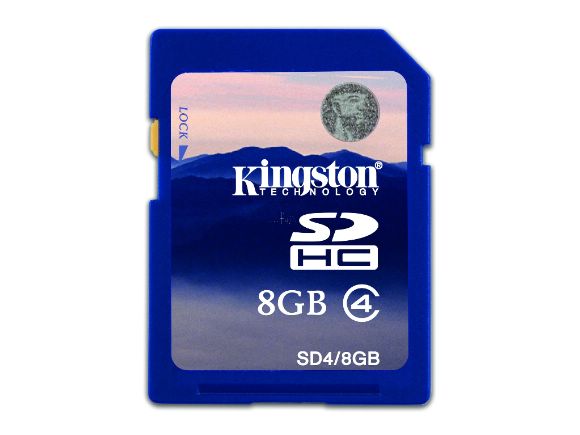 KINGSTON金士頓8GB SDHC記憶卡(CL4)(SD4/8GBFE)