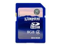 KINGSTONhy8GB SDHCOХd(CL4)