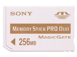 SONYtMemory Stick PRO Duo 256MBOХd(MSX-M256A) (MSX-M256A)