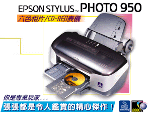 EPSON STYLUS PHOTO 950 CD-R ۤQL(P-950)