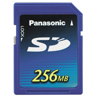 Panasonic國際牌256MB高速SD記憶體(RP-SDH256BL1A)