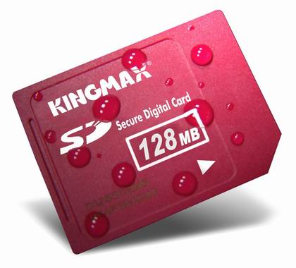 KINGMAX勝創128MB(SecureDigitalCard)SD白金記憶卡